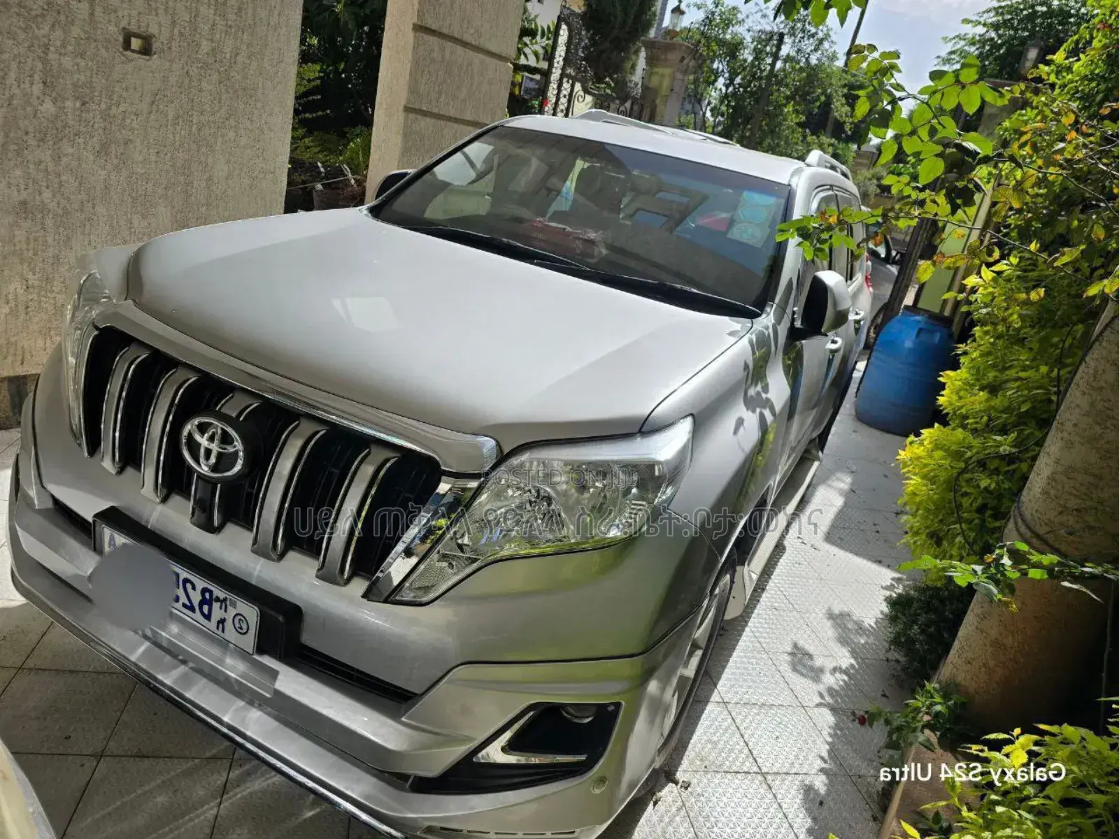 Toyota Land Cruiser Prado 2017 Silver