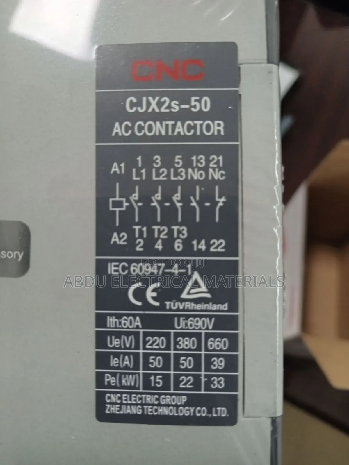 CNC Contactor 25a