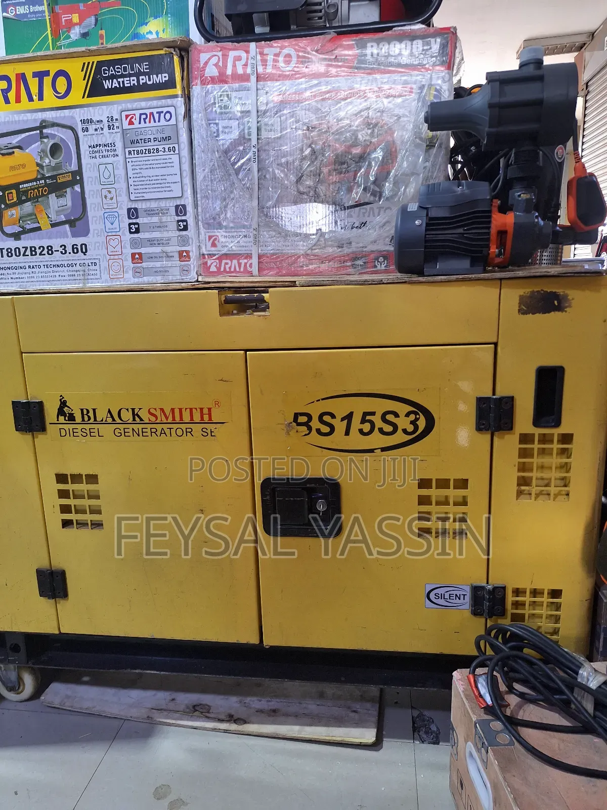 Black Smith Diesel Generator 15kva or 12kw