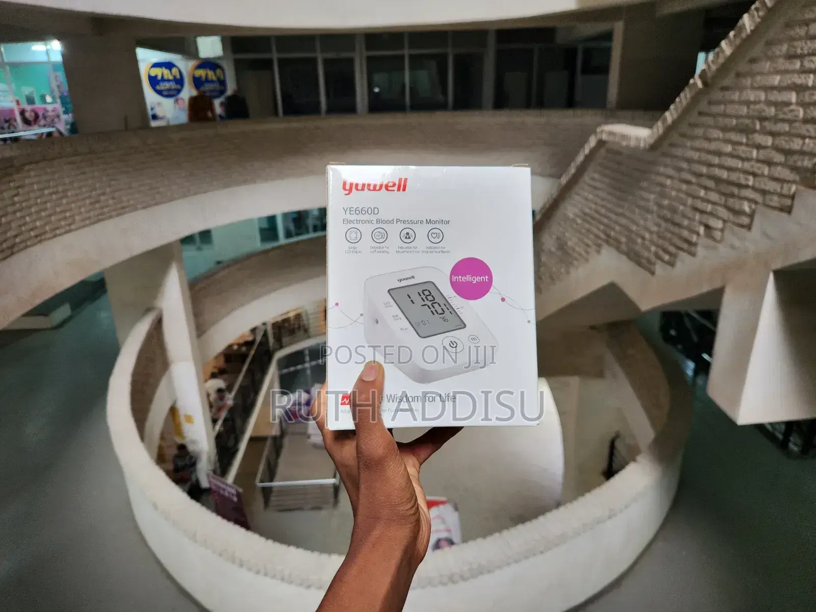 Digital Blood Pressuer Monitor 米粒new Medical Bp Monitor Bp