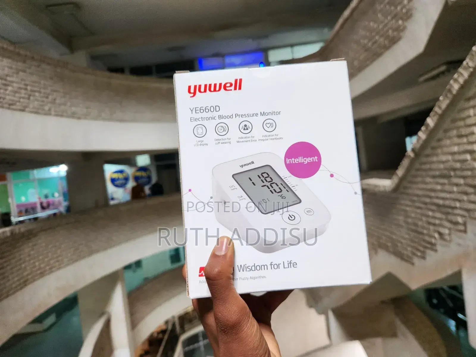 Digital Blood Pressuer Monitor地震medical Bp Monitor吃recharge