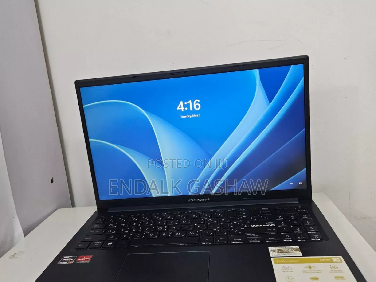 New Laptop Asus Vivobook 16 16GB AMD Ryzen 7 SSD 512GB