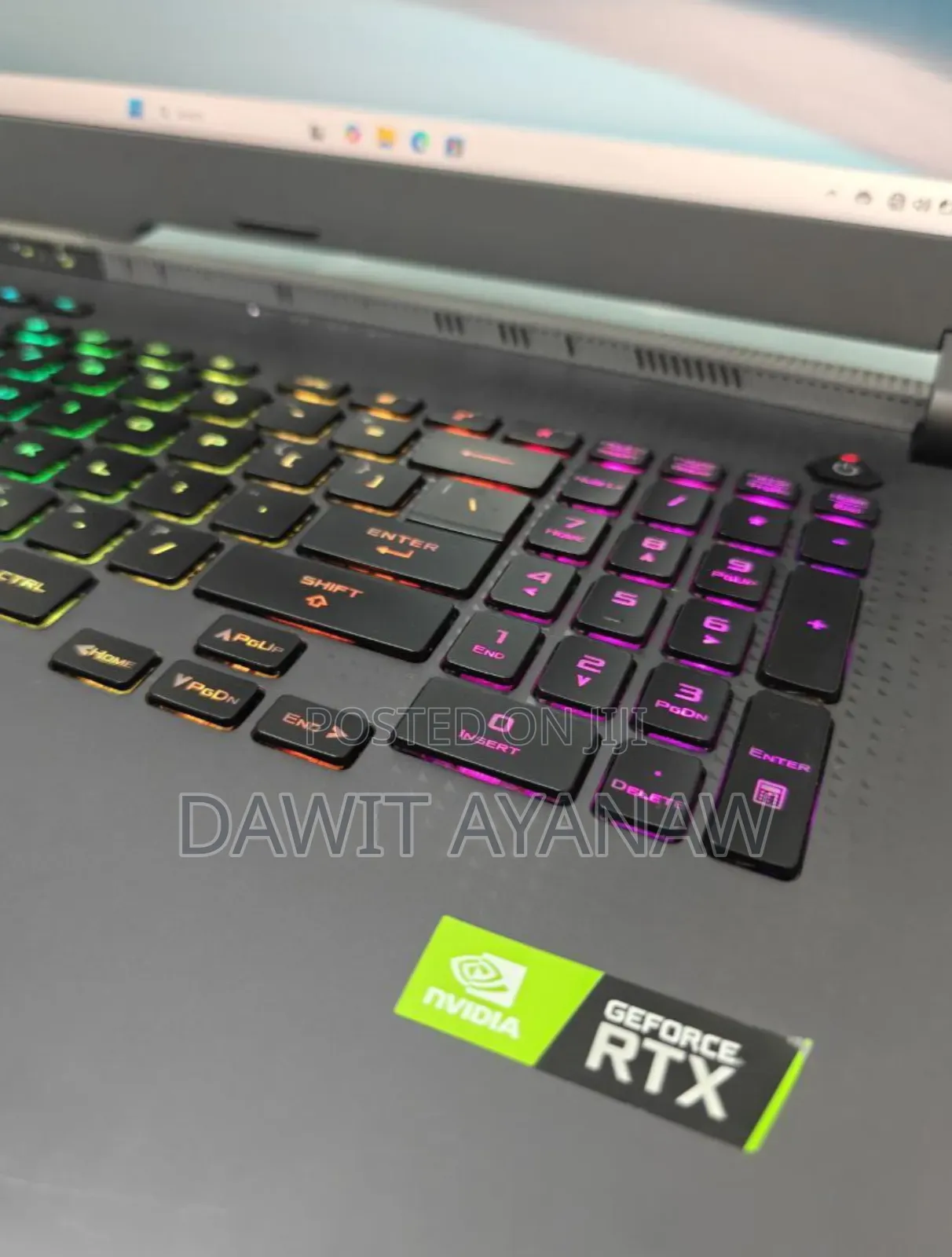 New Laptop Asus ROG Strix G15 36GB AMD Ryzen 9 SSD 1T