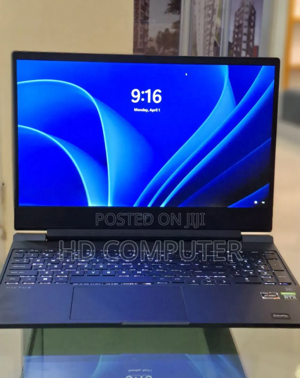 New Laptop HP Victus 15 16GB AMD Ryzen 7 SSD 1T