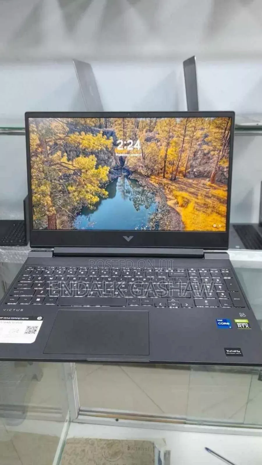 New Laptop HP Victus 15 16GB Intel Core I7 SSD 512GB