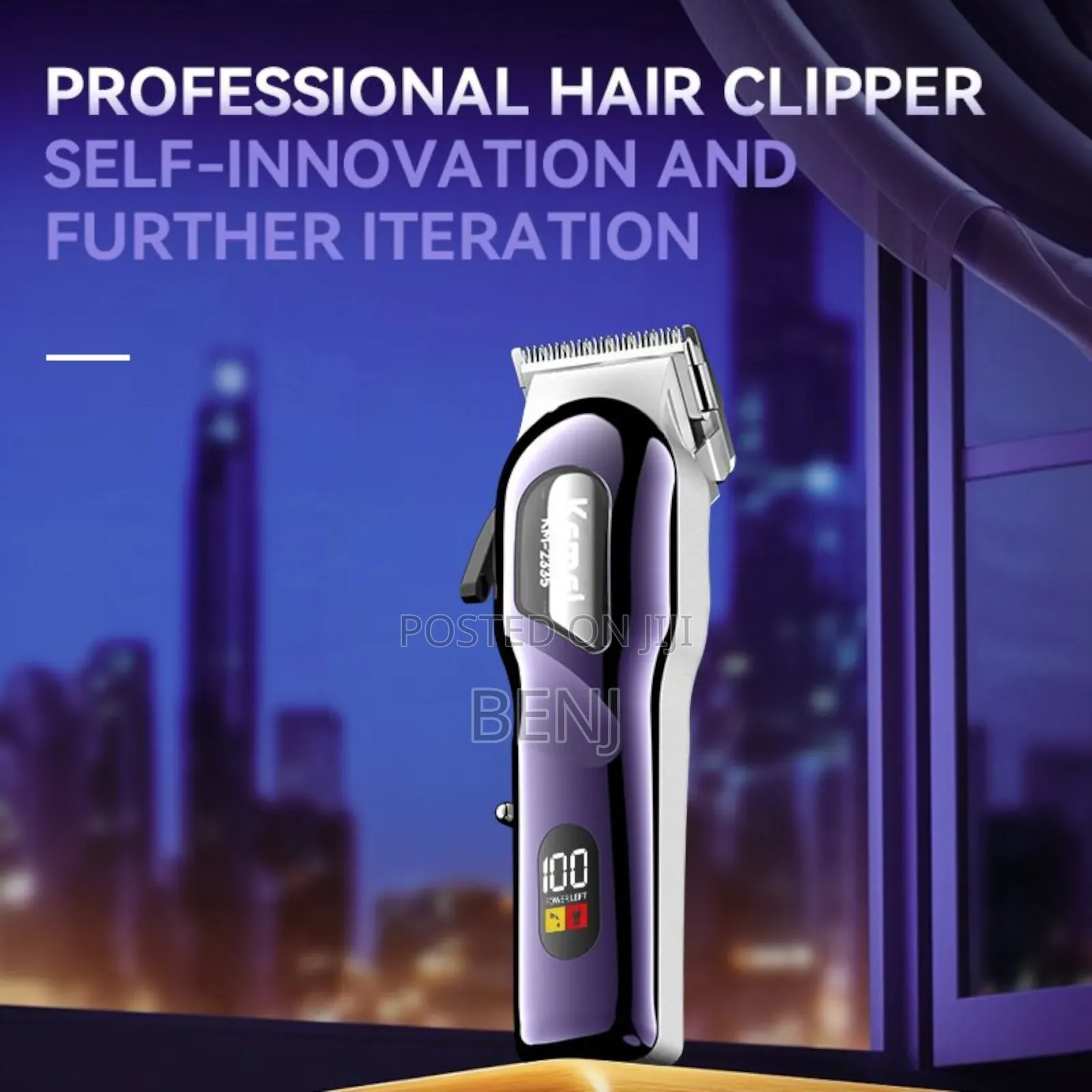 Kemei Km-2335 Professional Rechargable Hair Clipper | Shaver