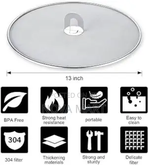 Oil Splatter Mesh Screen