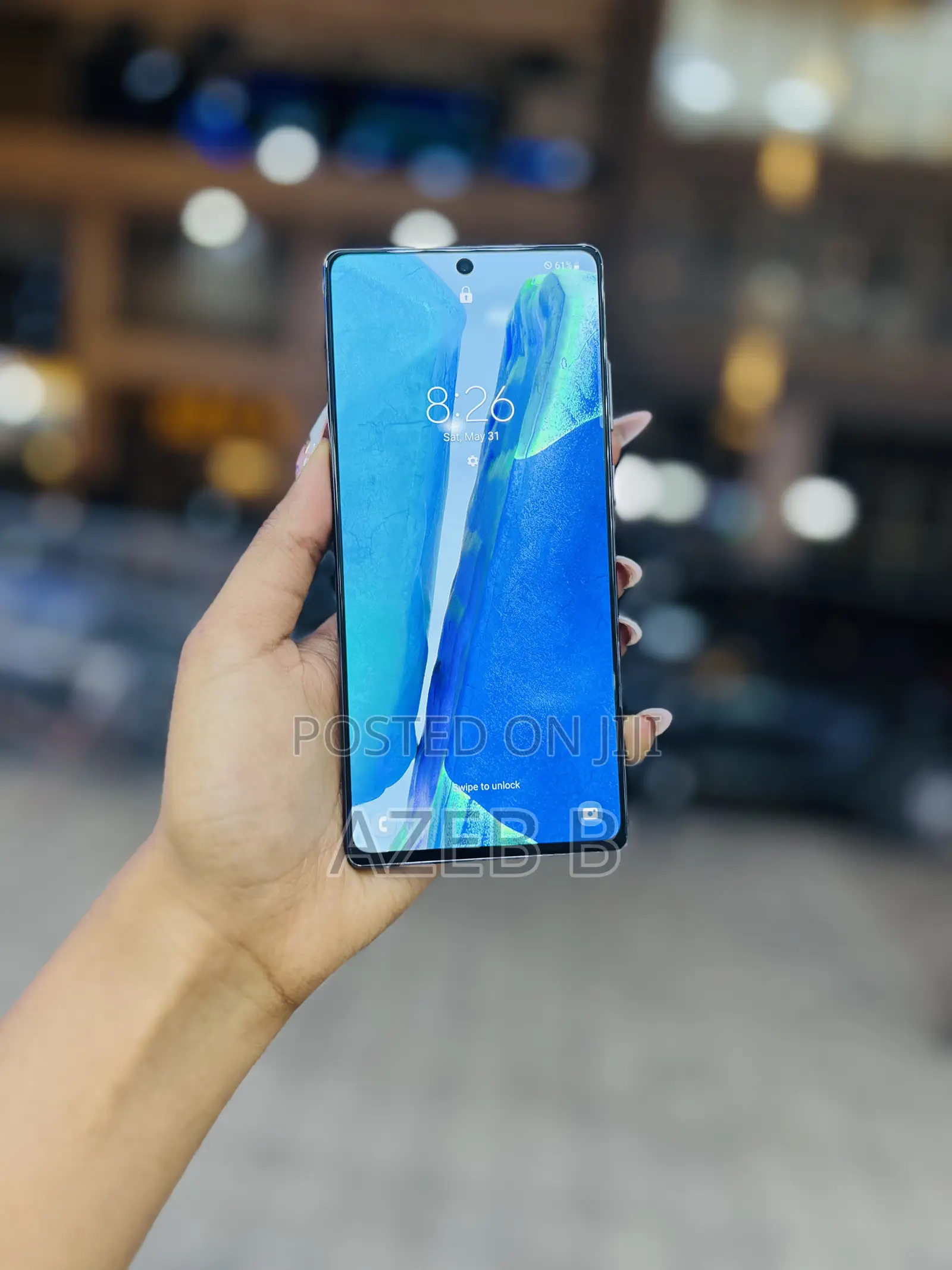 New Samsung Galaxy Note 20 5G 256 GB Black