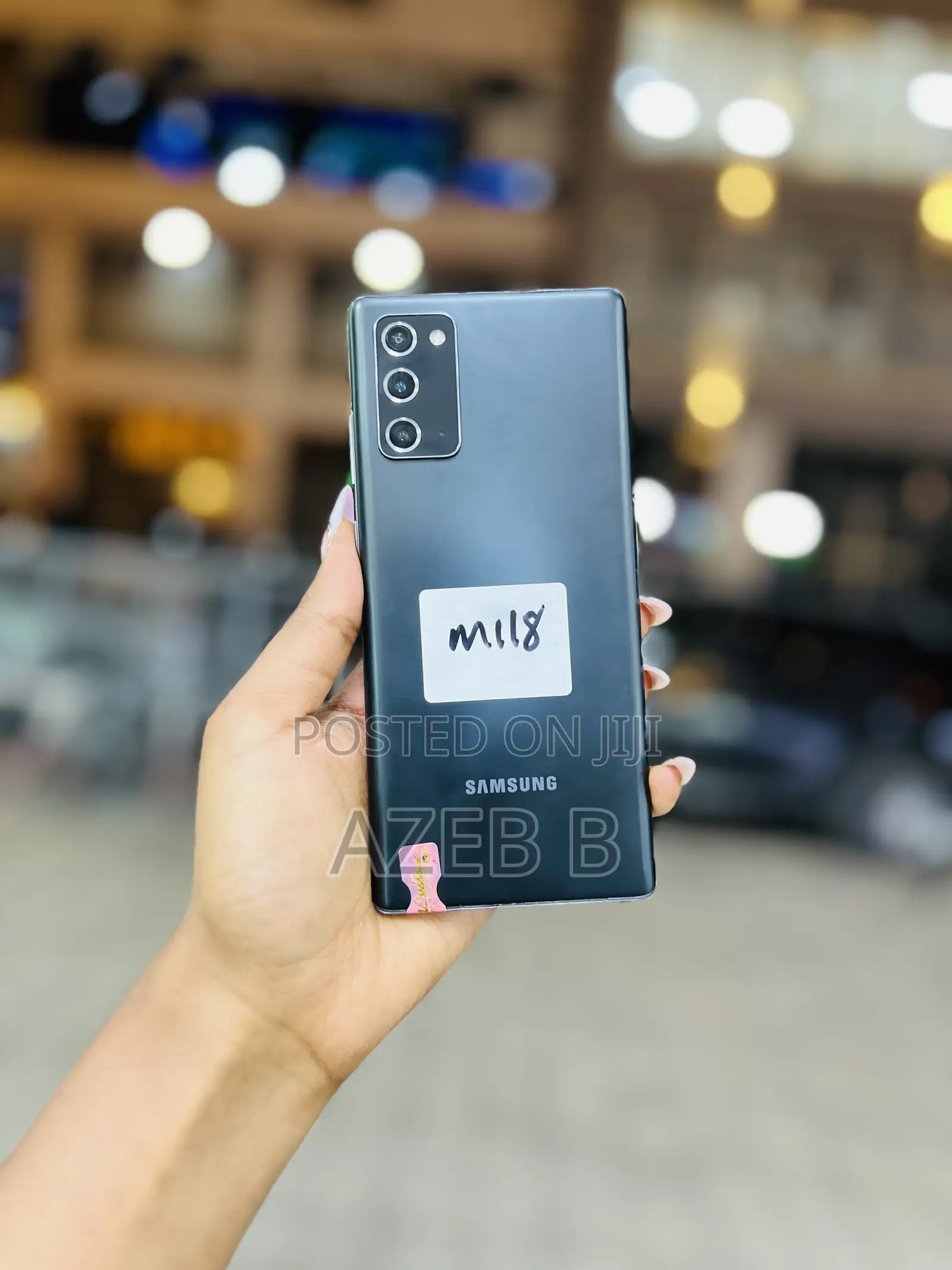 New Samsung Galaxy Note 20 5G 256 GB Black