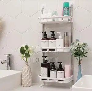 Over Toilet Storage Rack/ አነስተኛ የቤት መደርደሪያ