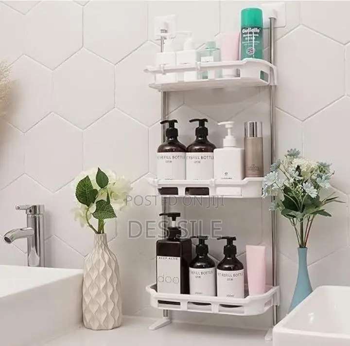 Over Toilet Storage Rack/ አነስተኛ የቤት መደርደሪያ