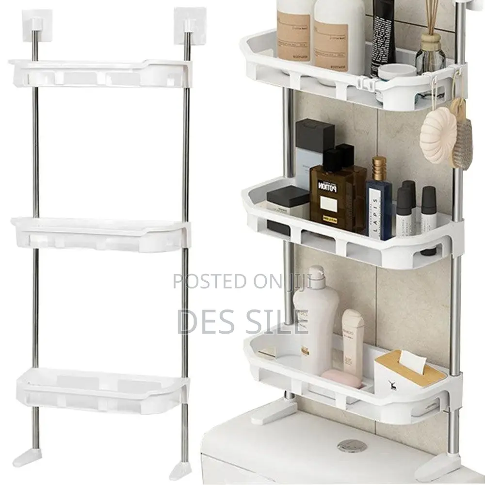 Over Toilet Storage Rack/ አነስተኛ የቤት መደርደሪያ