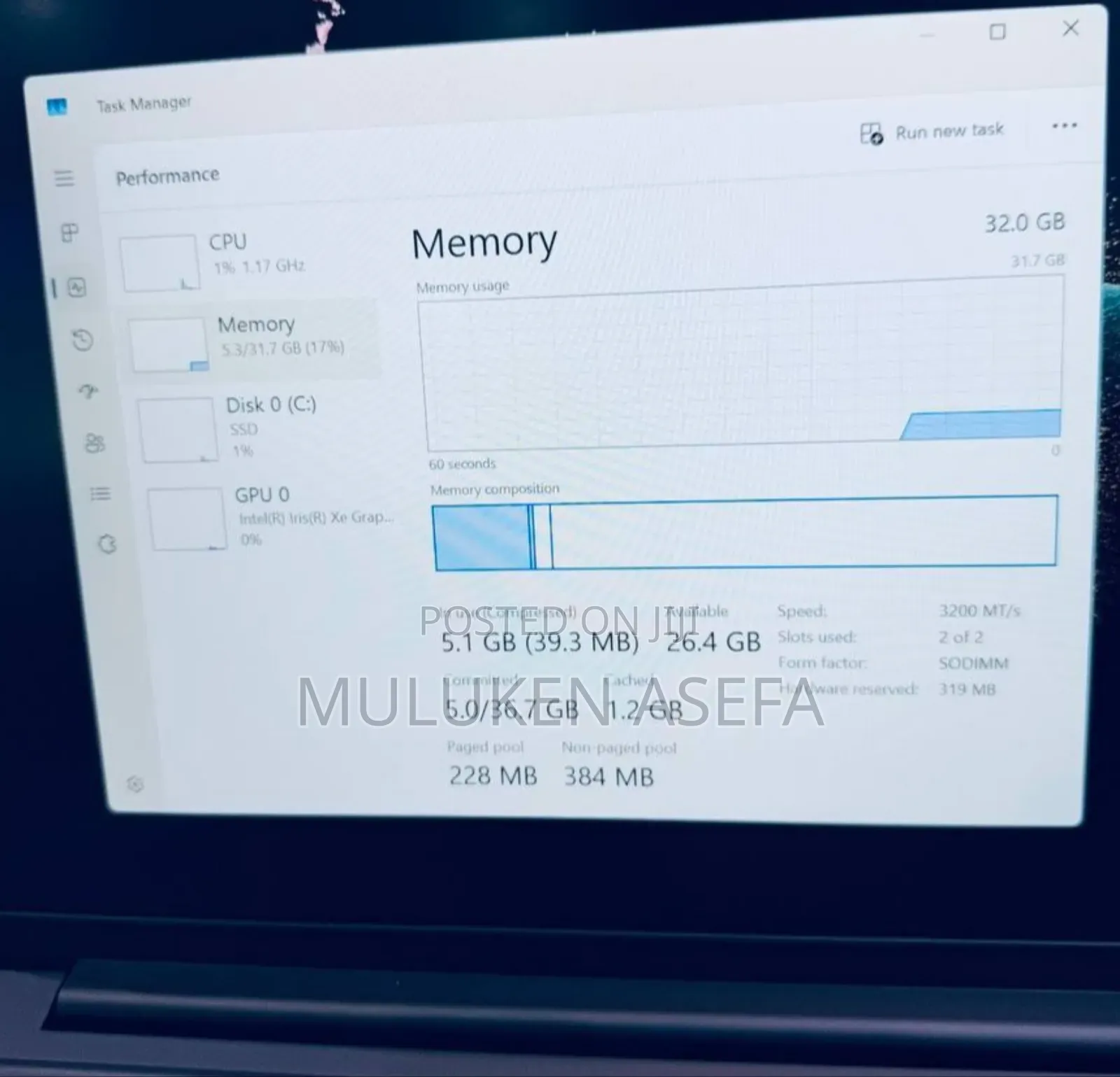 New Laptop Lenovo ThinkPad 13 32GB Intel Core I7 SSD 512GB