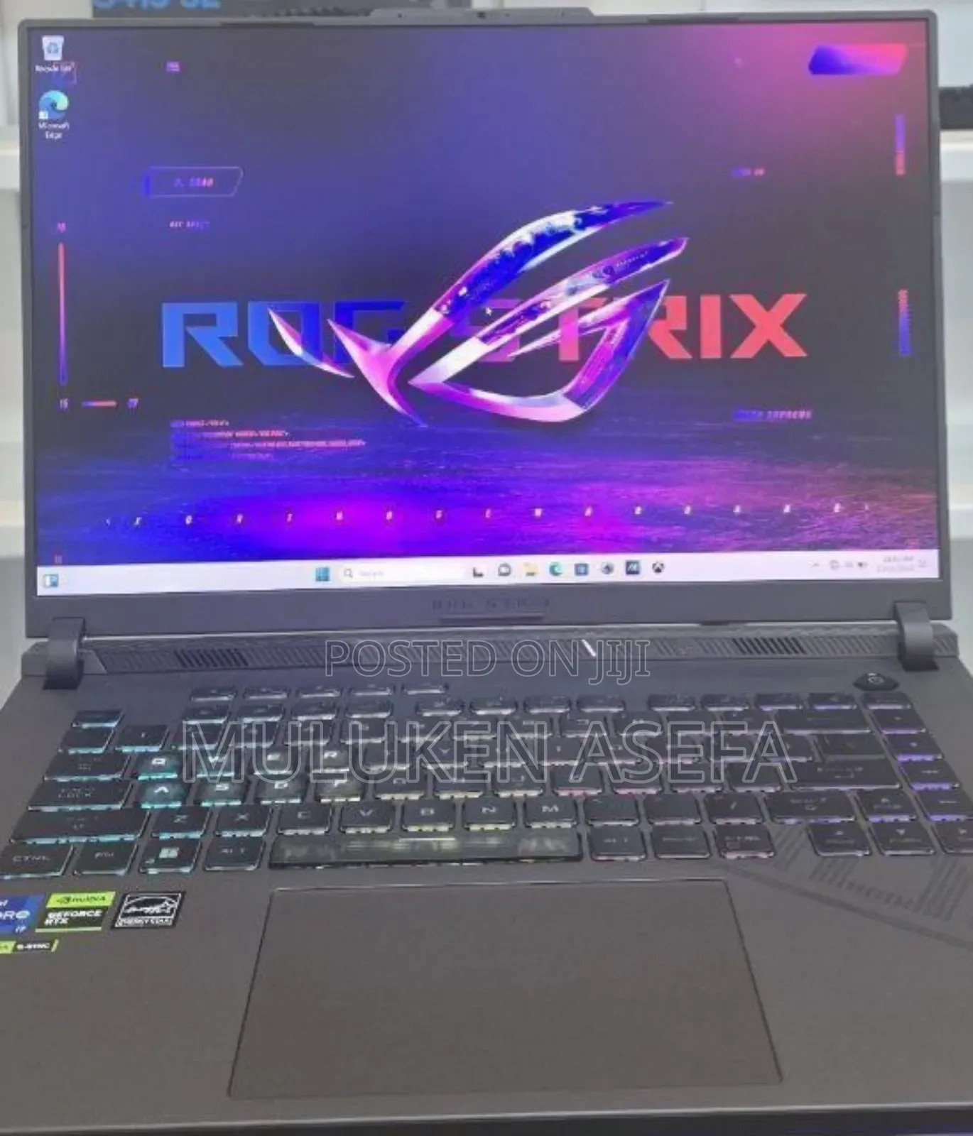 New Laptop Asus ROG Strix G16 G614 16GB Intel Core I7 SSD 1T