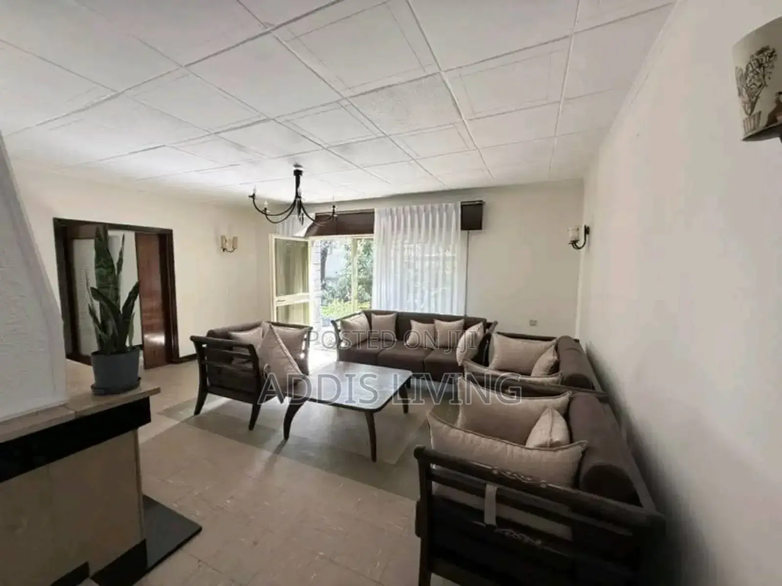Furnished 3bdrm Villa in Bole for rent