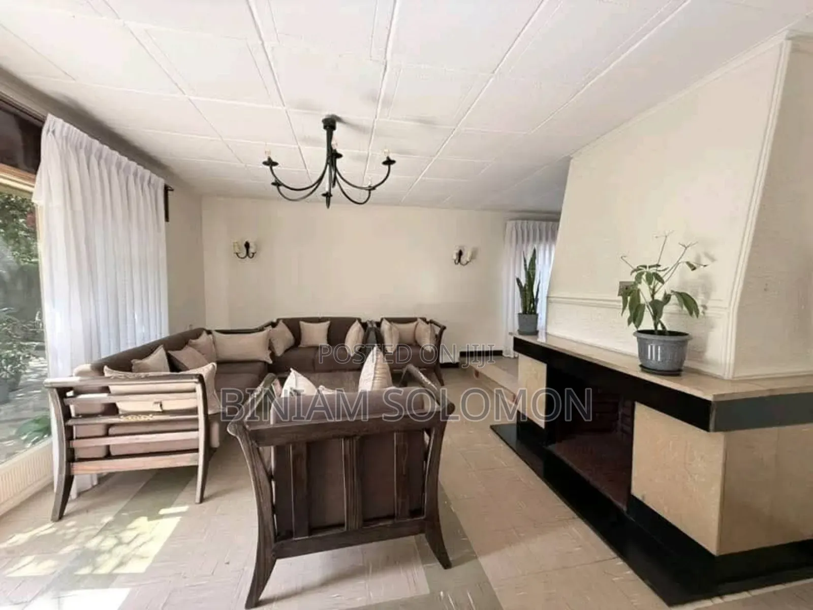 Furnished 3bdrm Villa in Bole for rent