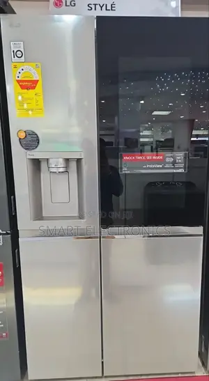 Lg Uv Nano Knock Twice, See Inside; Side by Side Door