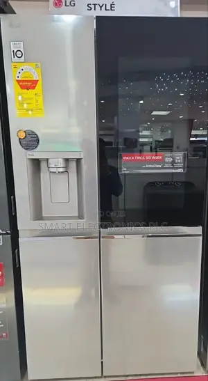 Lg Uv Nano Knock Twice, See Inside; Side by Side Door