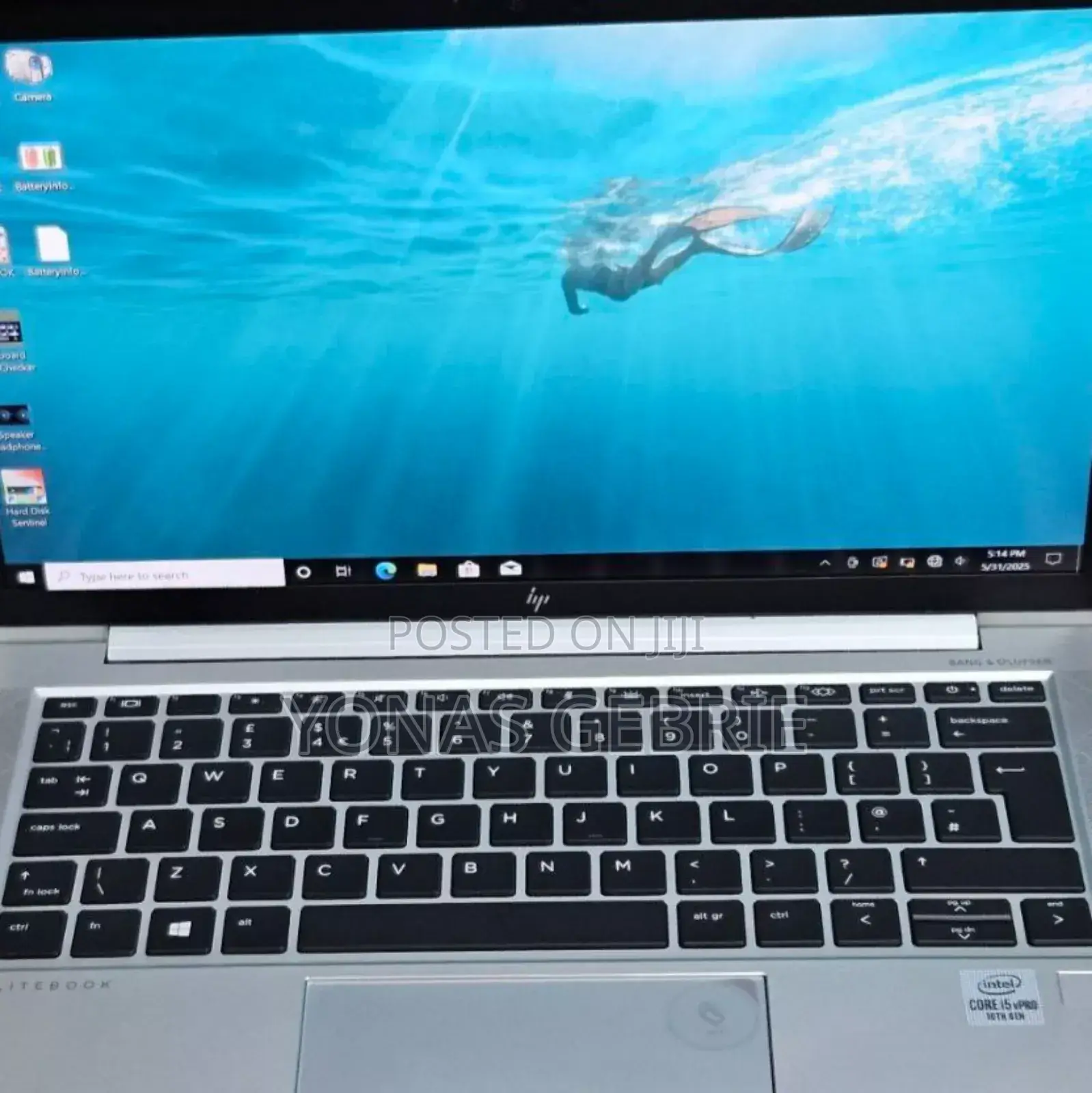 New Laptop HP EliteBook 830 16GB Intel Core I5 SSD 512GB