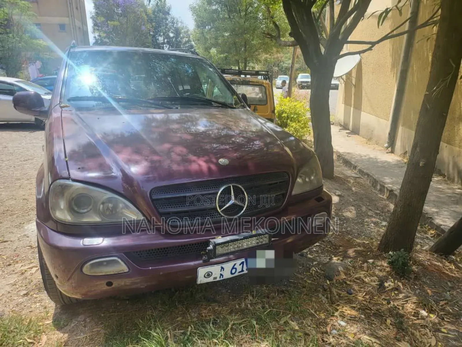 Mercedes-Benz M Class 2000 Red