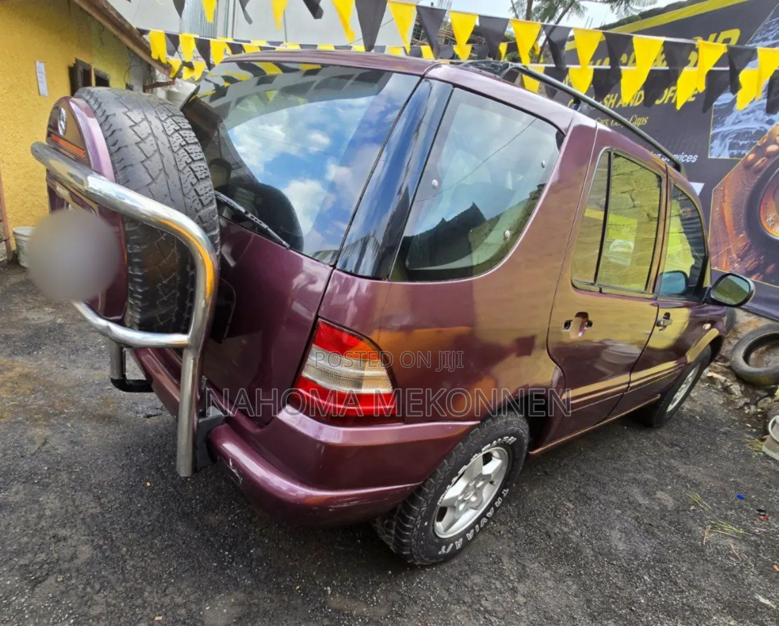 Mercedes-Benz M Class 2000 Red