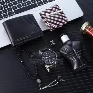 Fashionable Men's Business Watch Bracelet Perfume Gift Box