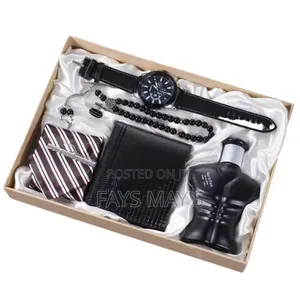 Fashionable Men's Business Watch Bracelet Perfume Gift Box
