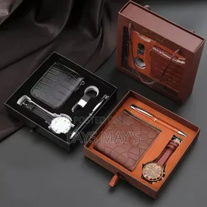 Photo - 2025 Men Gift Set With Box Watch Wallet Business Gift