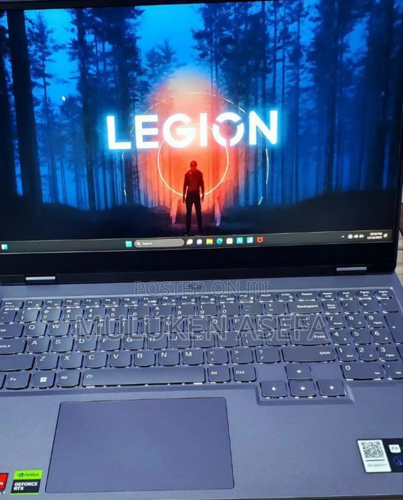 New Laptop Lenovo Legion 5 16GB AMD Ryzen 7 SSD 1T