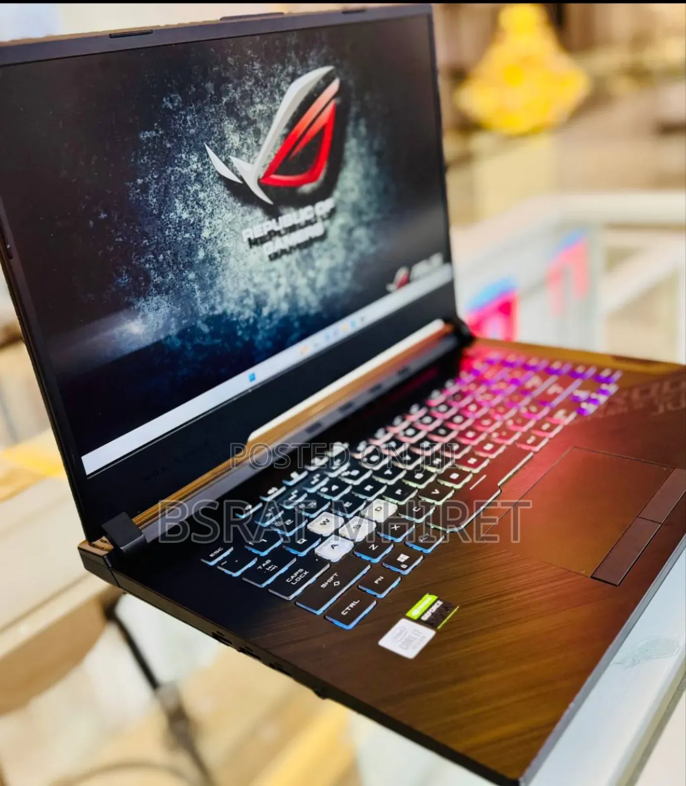 New Laptop Asus ROG Strix G15 16GB Intel Core I7 SSD 512GB