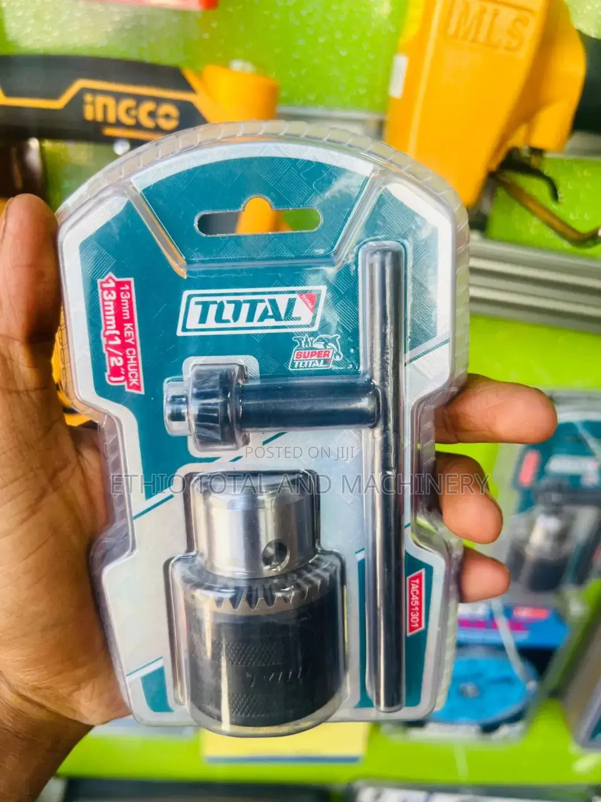 Drill Chuck 13 Mm ድሪል ቻክ Total የድሪል አክሰሰሪ