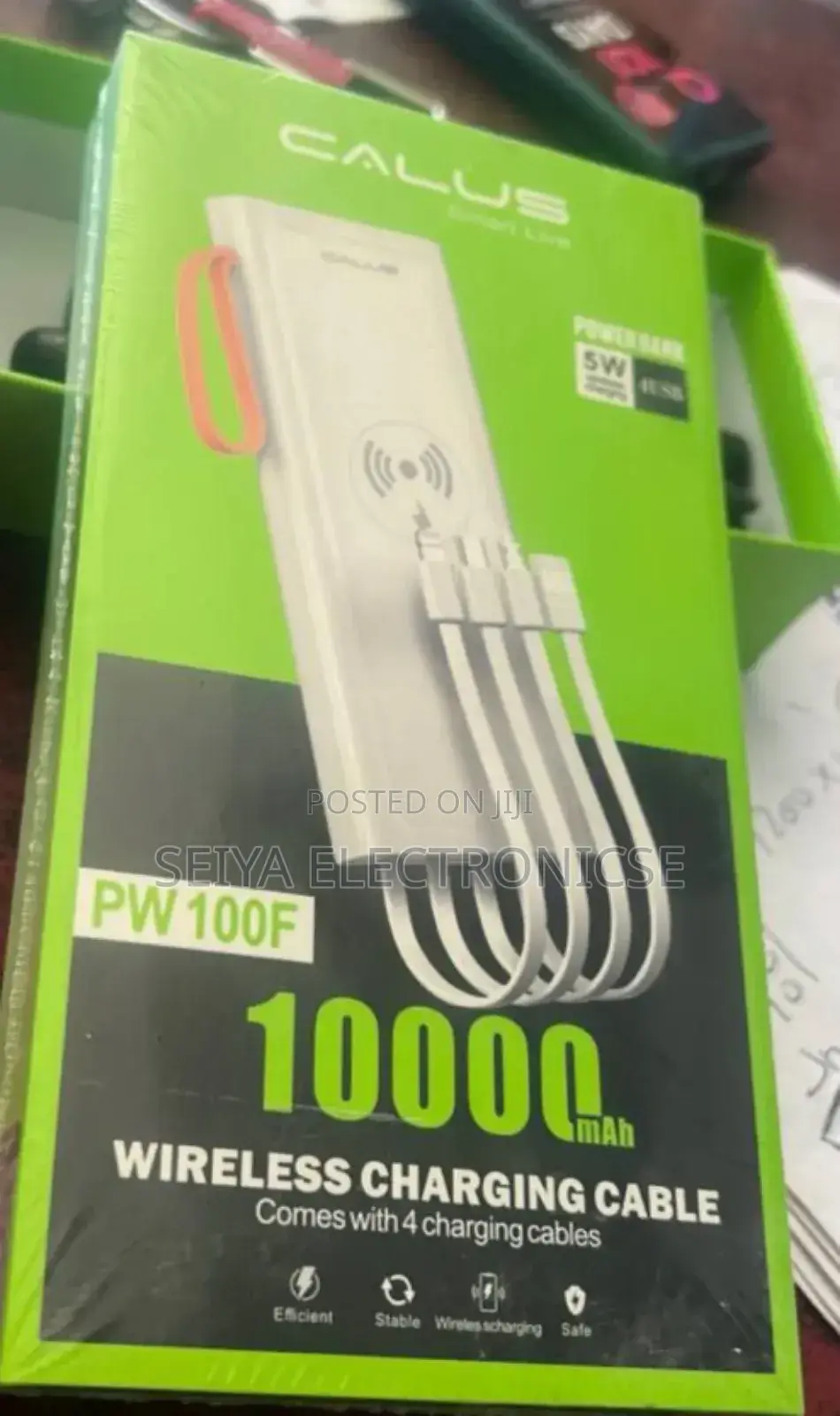 Calus Power Bank 10,000 Magnetic Cable