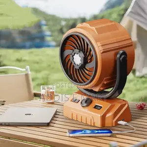 Photo - Desktop Rechargeable Turbo Fan