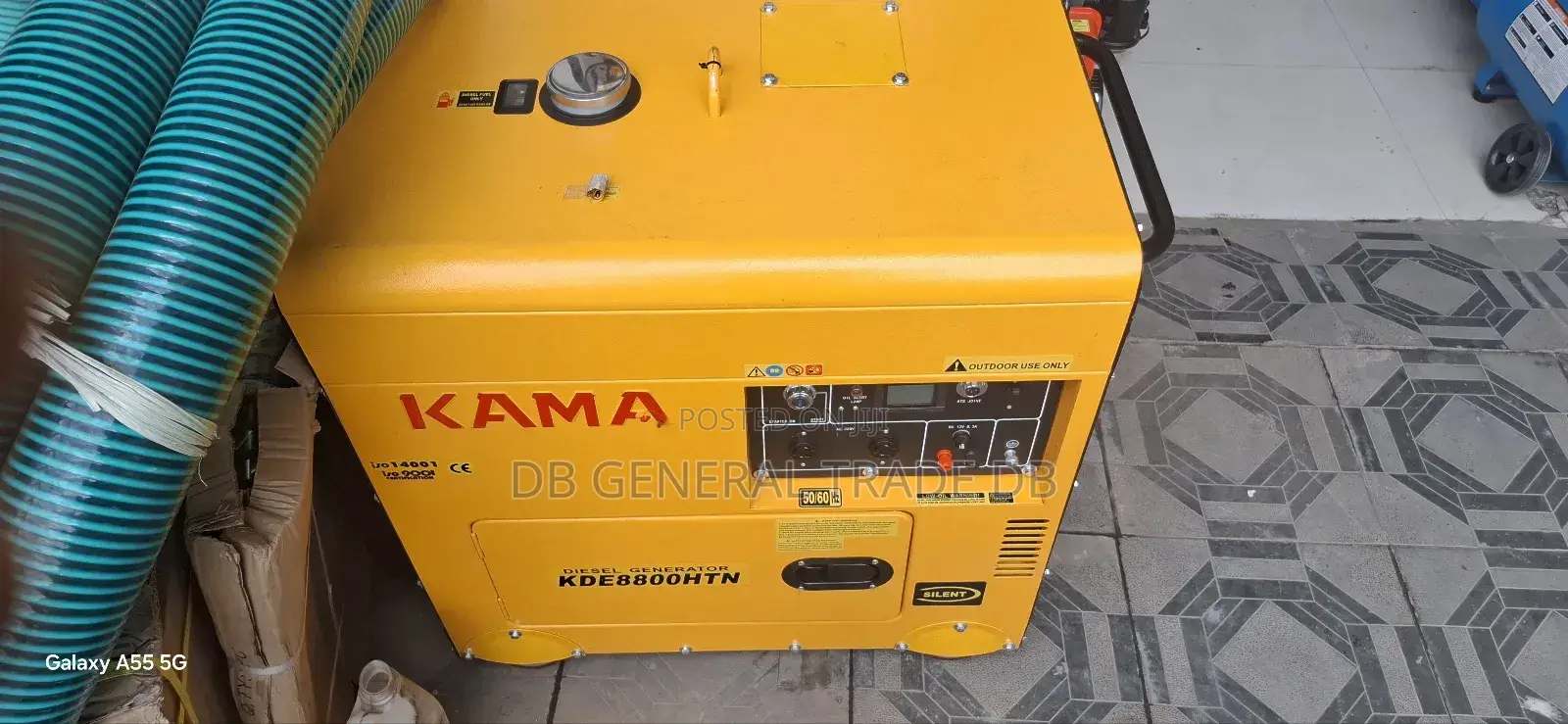 Kama/Covax 5kw Diesel Generator