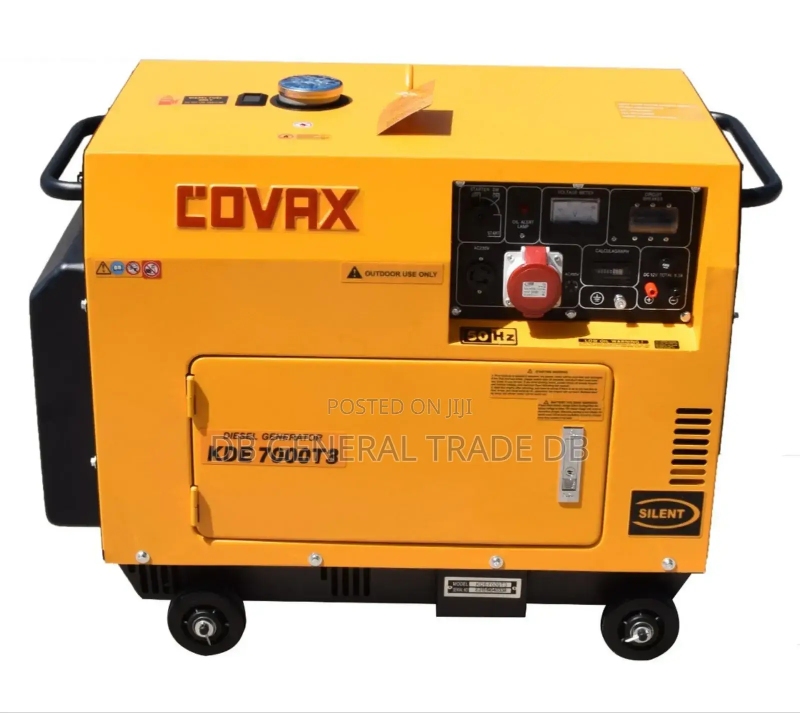 Kama/Covax 5kw Diesel Generator