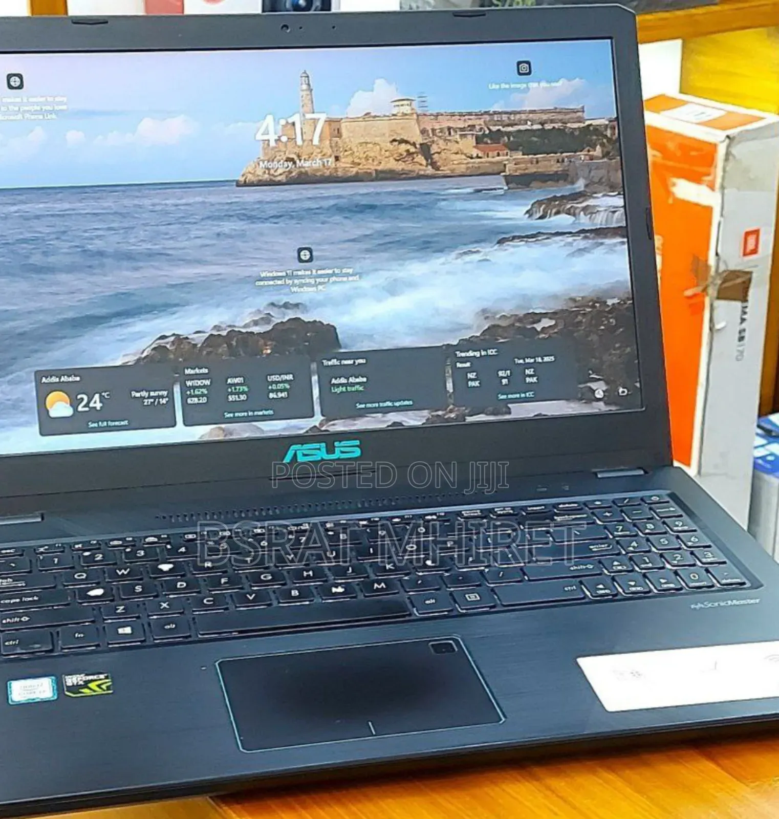 New Laptop Asus ROG Strix G15 16GB Intel Core I7 SSD 256GB