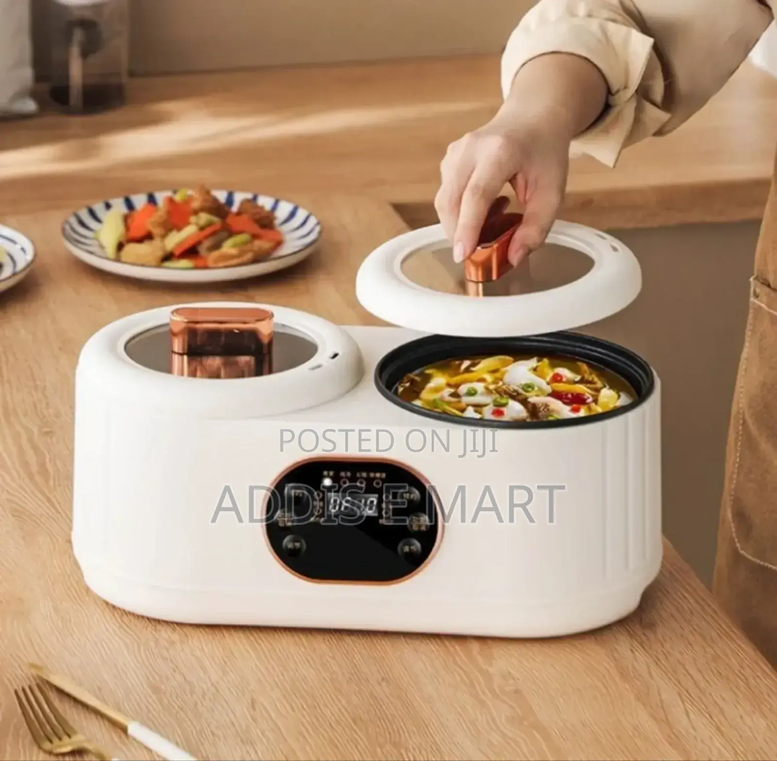 Intelligent Double Cooking Pot