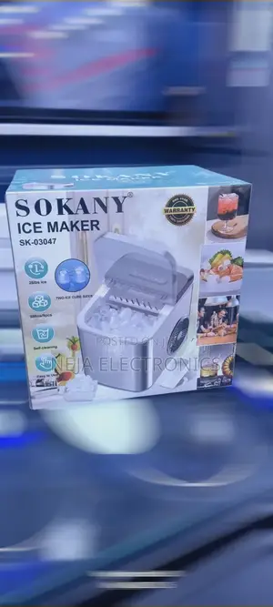 Photo - Sokany Ice Makers 6-Mins Big for Sale in Ice Mak Deliver