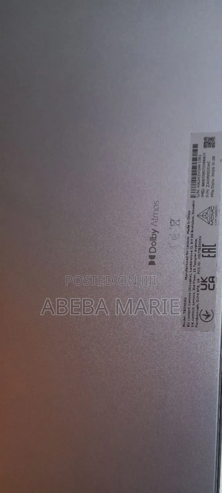 New Lenovo Tab M11 128 GB