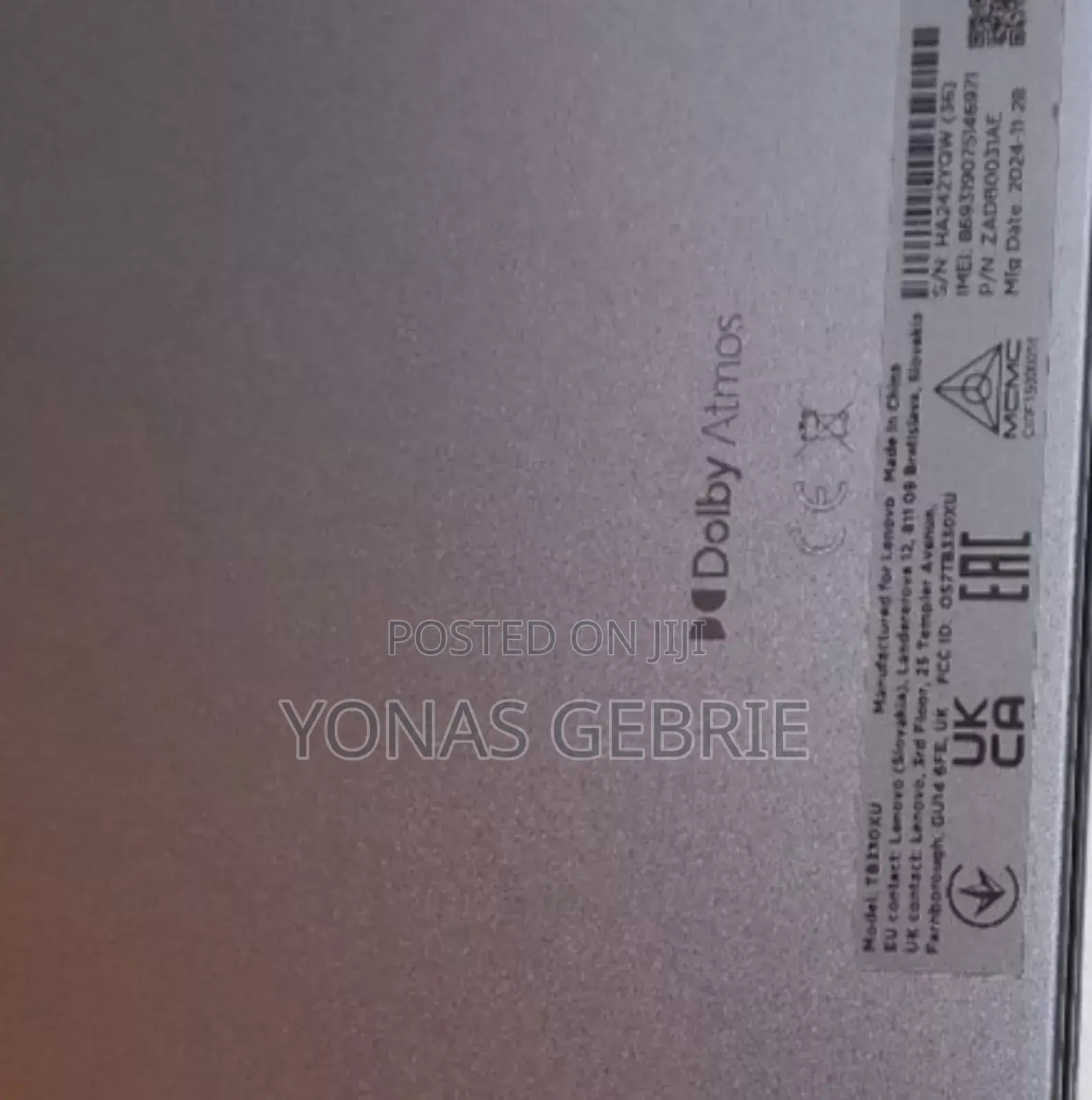 New Lenovo Tab M11 128 GB