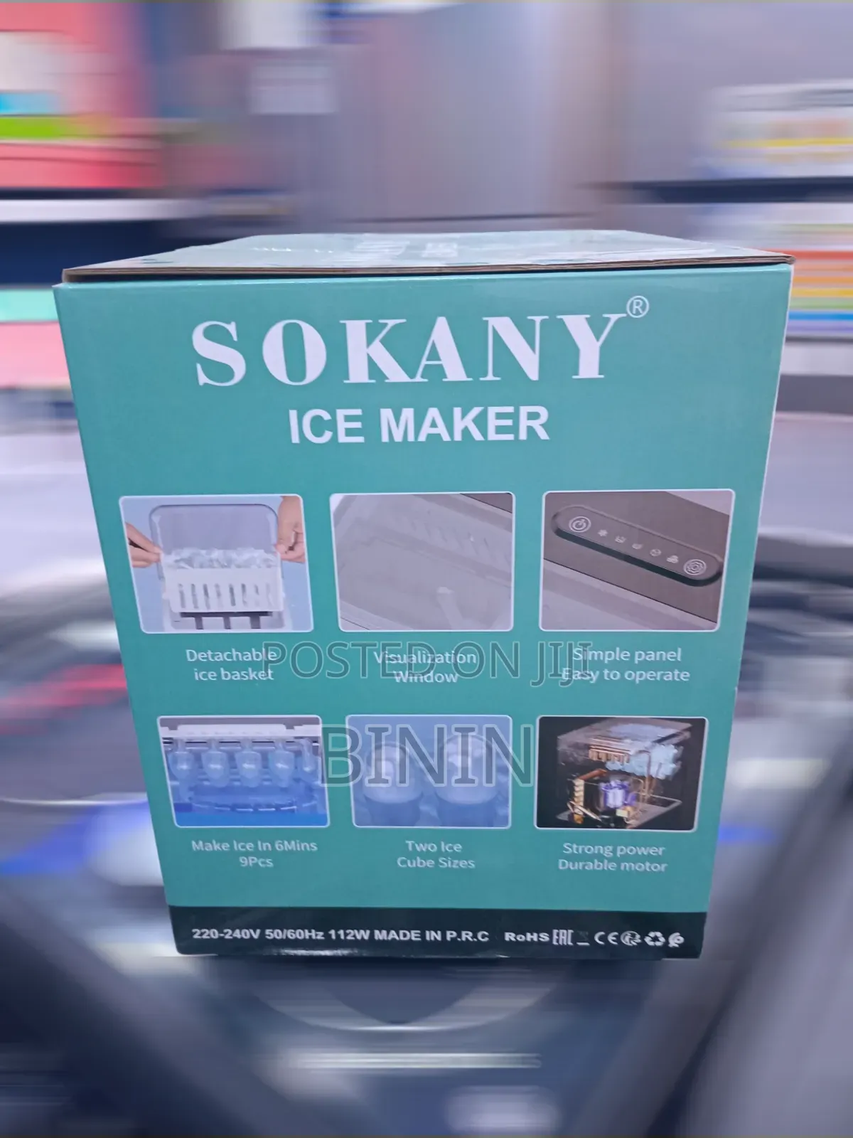 Sokany Ice Makers 6-Mine Big for Sale in Ice Free Deliver