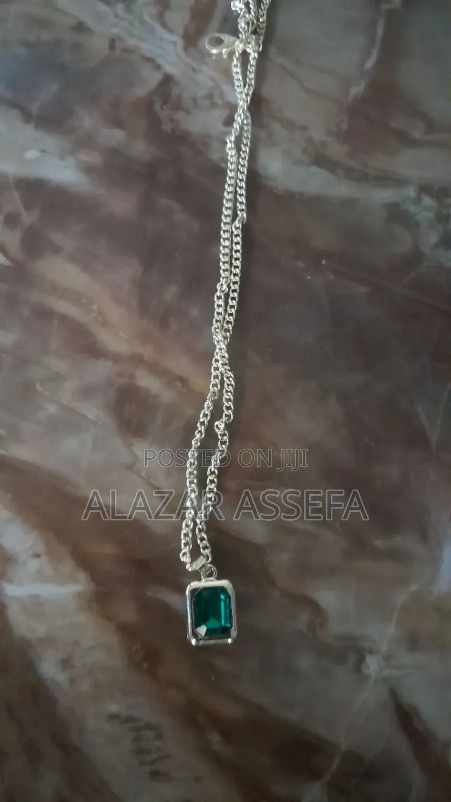 Beautiful Green Stone Necklace