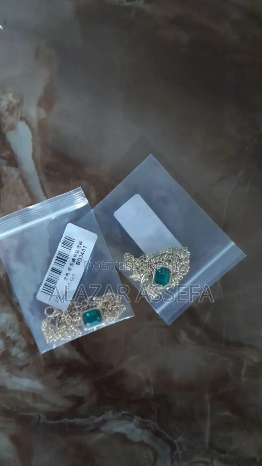 Beautiful Green Stone Necklace