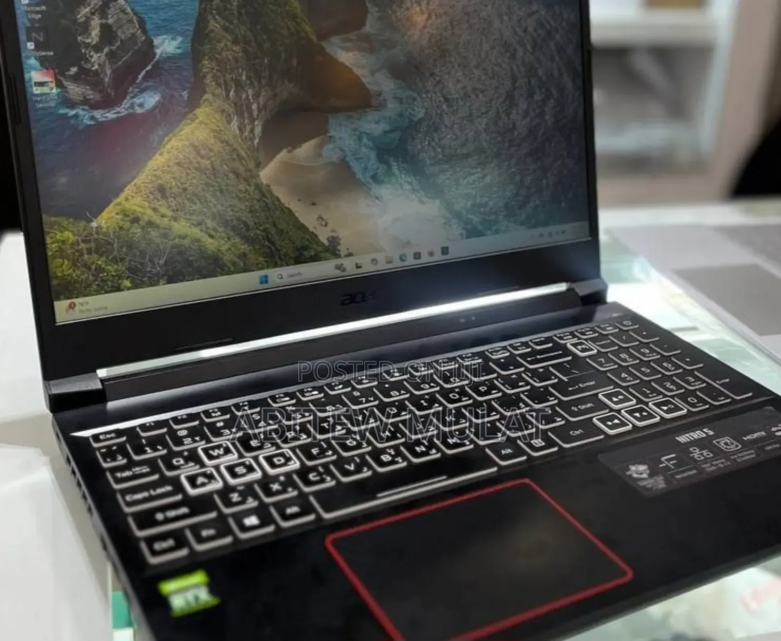 New Laptop Acer Nitro 5 16GB Intel Core I7 SSD 1T