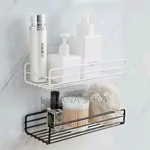 1 Piece Wall Hanger Shelve Shampo and Cosmotics Holder