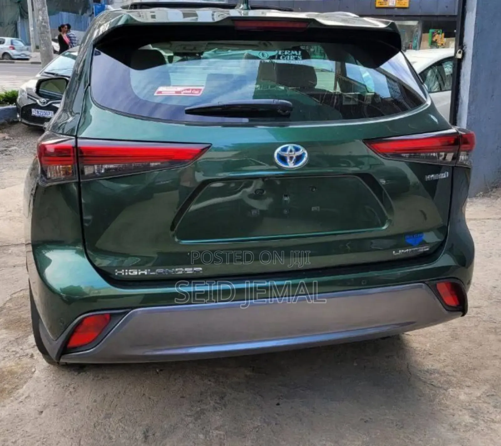 Toyota Highlander Hybrid 2023 Green