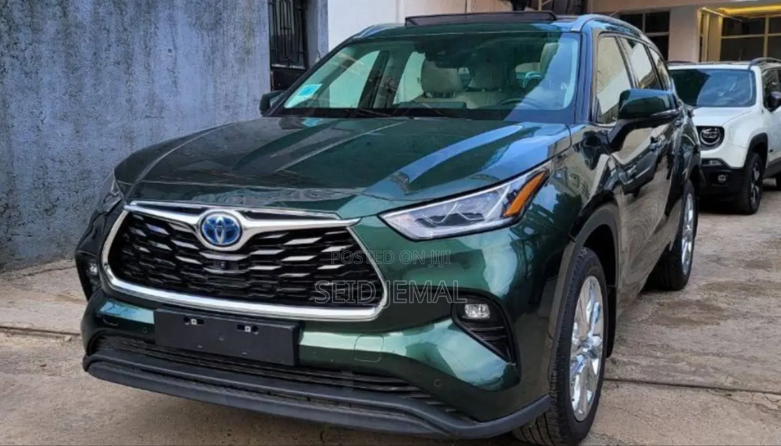 Toyota Highlander Hybrid 2023 Green