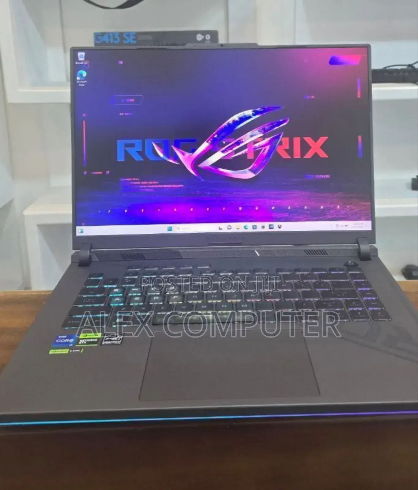 New Laptop Asus ROG Strix G16 G614 16GB Intel Core I7 SSD 1T