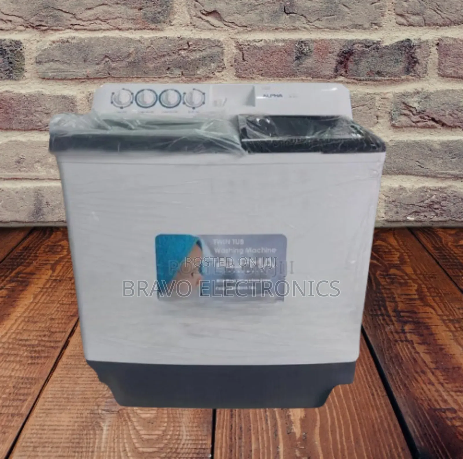 Alpha 15kg Semi Automatic Washing Machine