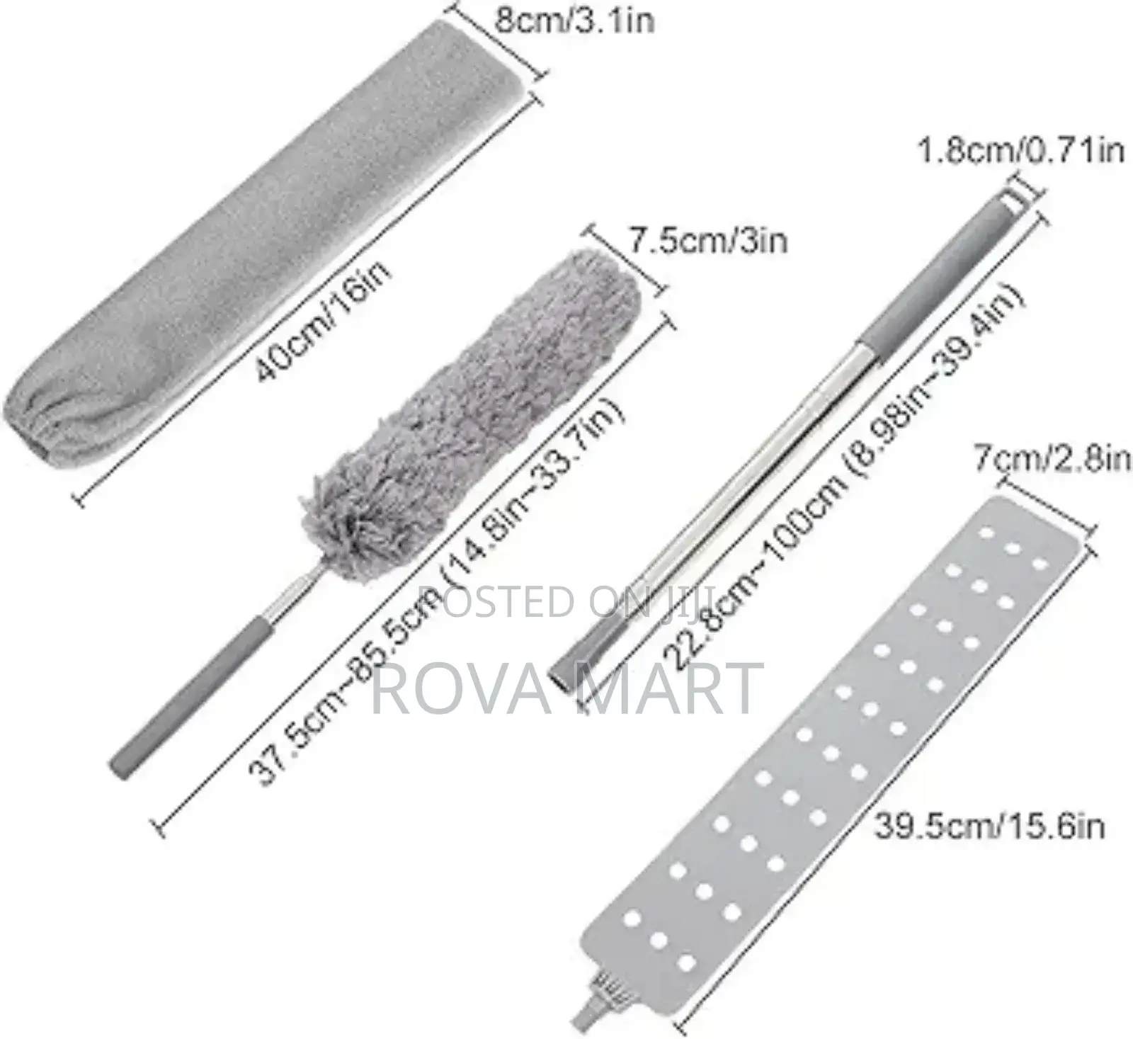 Telescopic Microfiber Dust Remover